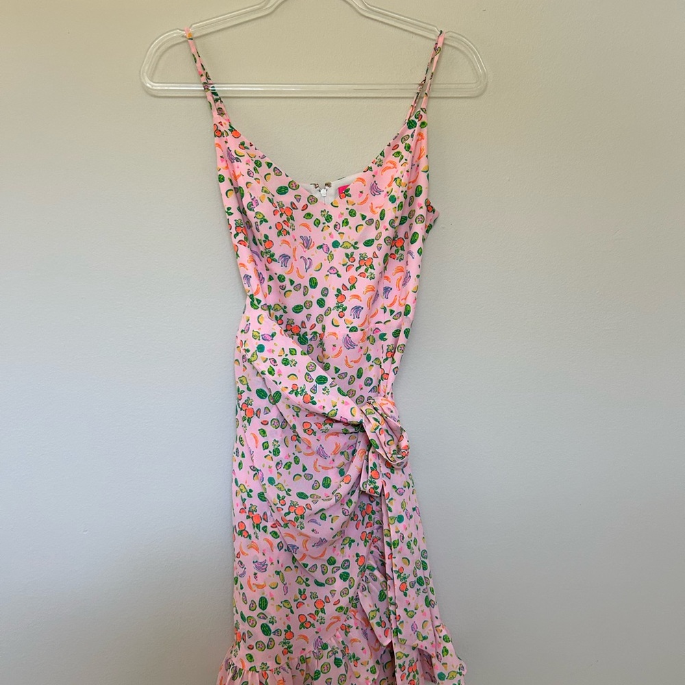 Lilly Pulitzer Demi Dress in Marzipan Fruit Print – Size 4